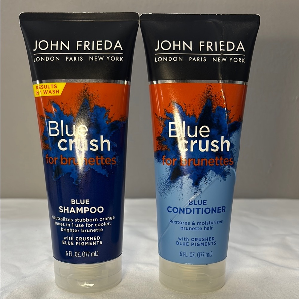 Blue Shampoo & Conditioner for Vibrant Hair
